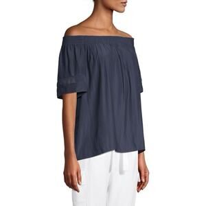 Ramy Brook S/S Off The Shoulder White Top Sz L